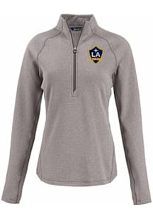 Cutter and Buck LA Galaxy Womens Graphite Pehastin Qtr Zip