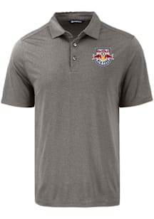 Cutter and Buck New York Red Bulls Mens Graphite Coastline Eco Short Sleeve Polo