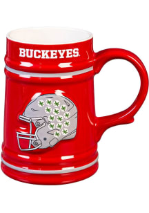 Red Ohio State Buckeyes 24oz Ceramic Stein
