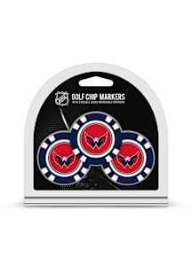 Washington Capitals Poker Chip 3 Pack Golf Ball Marker
