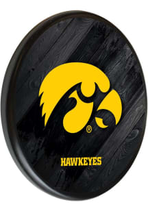 Iowa Hawkeyes Printed Sign - Black