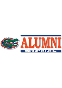 Florida Gators 6x2 Alumni Auto Decal - Blue
