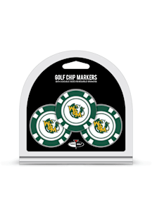 William & Mary Tribe Poker Chip 3 Pack Golf Ball Marker