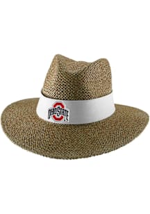 LogoFit Ohio State Buckeyes White Angler Mens Bucket Hat