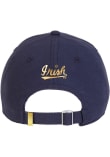 Under Armour Notre Dame Fighting Irish Sideline Armourvent High Crown Adjustable Hat - Navy Blue