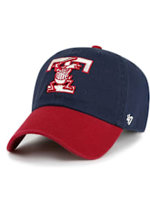 47 Toledo Mud Hens 2T Home Logo Replica Clean Up Adjustable Hat - Navy Blue