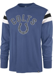 47 Indianapolis Colts Blue FRANKLIN ROOTED Long Sleeve Fashion T Shirt