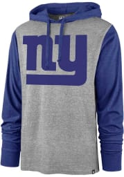 47 New York Giants Mens Grey IMPRINT CALLBACK CLUB Long Sleeve Hoodie