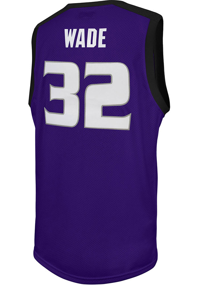 Dean Wade Kansas State Wildcats Original Retro Brand Alumni Commemorative  Replica Basketball Jersey - Purple