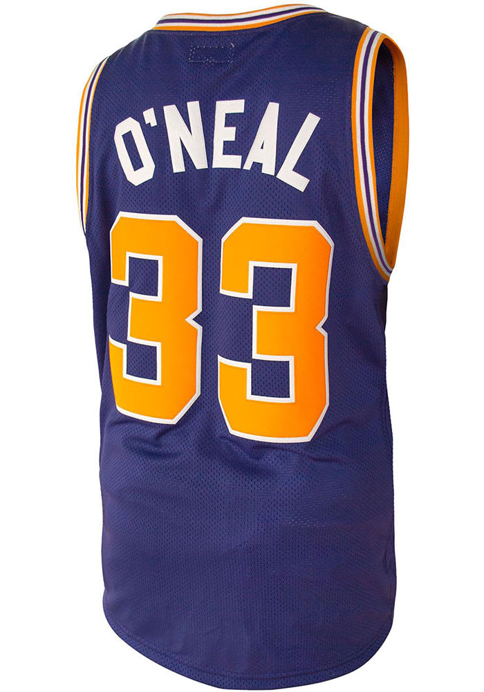 Shaquille O'Neal Original Retro Brand LSU Tigers Purple College Classic Name and Number Jersey