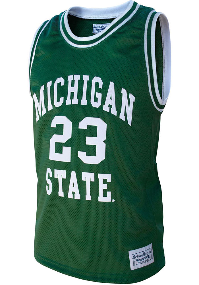 Draymond Green Original Retro Brand Michigan State Spartans Green College Classic Name and Number Jersey