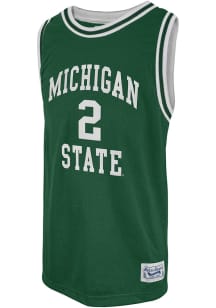 Jaren Jackson Jr  Original Retro Brand Michigan State Spartans Green College Classic Name and Nu..