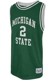 Jaren Jackson Jr Original Retro Brand Michigan State Spartans Green College Classic Name and Number Jersey