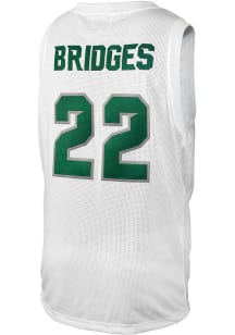 Miles Bridges  Original Retro Brand Michigan State Spartans White College Classic Name and Number Je