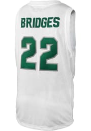 Miles Bridges Original Retro Brand Michigan State Spartans White College Classic Name and Number Jersey