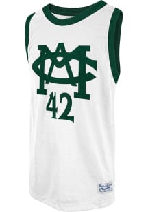 Morris Peterson  Original Retro Brand Michigan State Spartans White College Classic Name and Num..