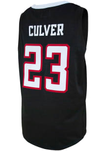 Jarrett Culver  Original Retro Brand Texas Tech Red Raiders Black College Classic Name and Numbe..