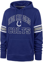 47 Indianapolis Colts Mens Blue SLEEVE STRIPE Fashion Hood