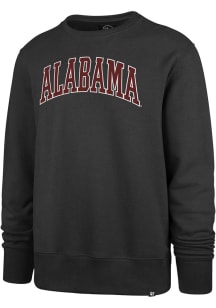 47 Alabama Crimson Tide Mens Charcoal GameBreak Long Sleeve Fashion Sweatshirt