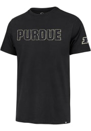 47 Purdue Boilermakers Black Fieldhouse Short Sleeve Fashion T Shirt