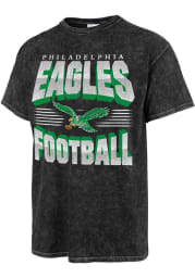 47 Philadelphia Eagles Black PLATINUM ROCKER Short Sleeve Fashion T Shirt