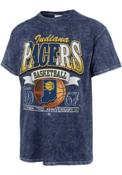 47 Indiana Pacers Navy Blue City Edition Tubular Short Sleeve Fashion T Shirt