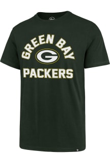 47 Green Bay Packers Green Pro Arch Super Rival Short Sleeve T Shirt