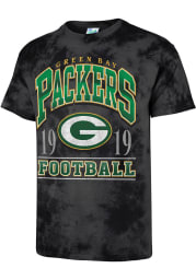 47 Green Bay Packers Charcoal Streaker Vintage Short Sleeve Fashion T Shirt