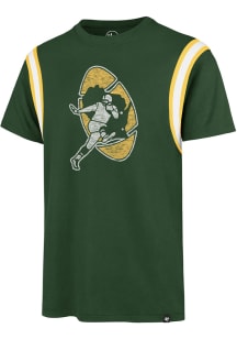 47 Green Bay Packers Green Premier Franklin Point Short Sleeve Fashion T Shirt