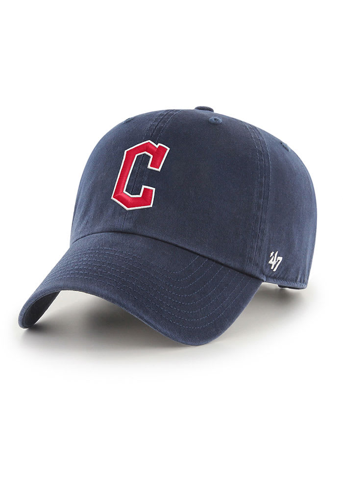 MLB Cleveland Indians Home The League 9FORTY Adjustable Cap, One Size, Navy