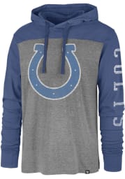 47 Indianapolis Colts Mens Grey Franklin Wooster Fashion Hood