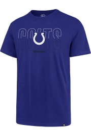 47 Indianapolis Colts Blue Split Squad Super Rival Short Sleeve T Shirt