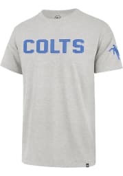 47 Indianapolis Colts Grey Franklin Fieldhouse Short Sleeve Fashion T Shirt