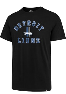 47 Detroit Lions Black Varsity Arch Short Sleeve T Shirt