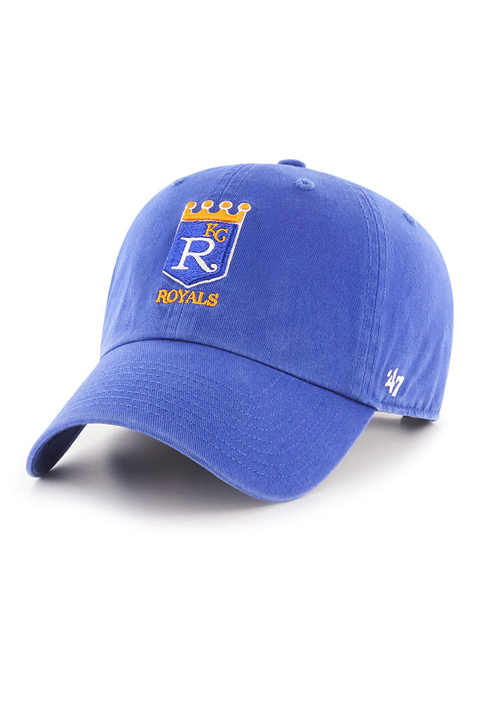 47 Kansas City Royals Blue Club Long Sleeve T Shirt, Blue, 70% COTTON/30% POLYESTER, Size 2XL, Rally House