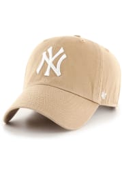 47 New York Yankees Clean Up Adjustable Hat - Khaki