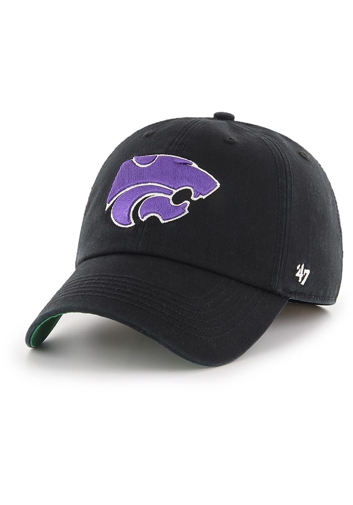 47 K-State Wildcats Mens Black Franchise Fitted Hat