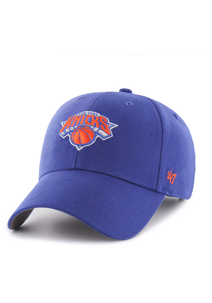 47 New York Knicks MVP Adjustable Hat - Blue