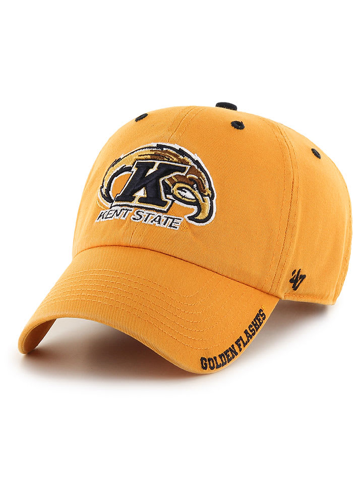 47 Kent State Golden Flashes Ice Clean Up Adjustable Hat - Gold