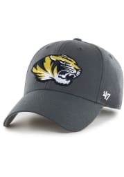 47 Missouri Tigers MVP Adjustable Hat - Charcoal
