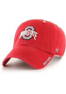 47 Ohio State Buckeyes Ice Clean Up Adjustable Hat - Red