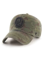47 Oklahoma Sooners OHT Movement Clean Up Adjustable Hat - Green