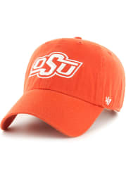 47 Oklahoma State Cowboys Clean Up Adjustable Hat - Orange