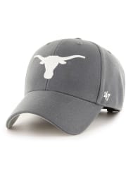 47 Texas Longhorns MVP Adjustable Hat - Charcoal
