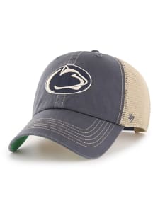 47 Navy Blue Penn State Nittany Lions Trawler Clean Up Adjustable Hat