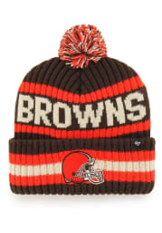 47 Cleveland Browns Brown Bering Cuff Mens Knit Hat