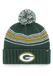 47 Green Bay Packers Green Addison Cuff Womens Knit Hat