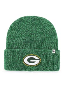 47 Green Bay Packers Green Brain Freeze Cuff Mens Knit Hat