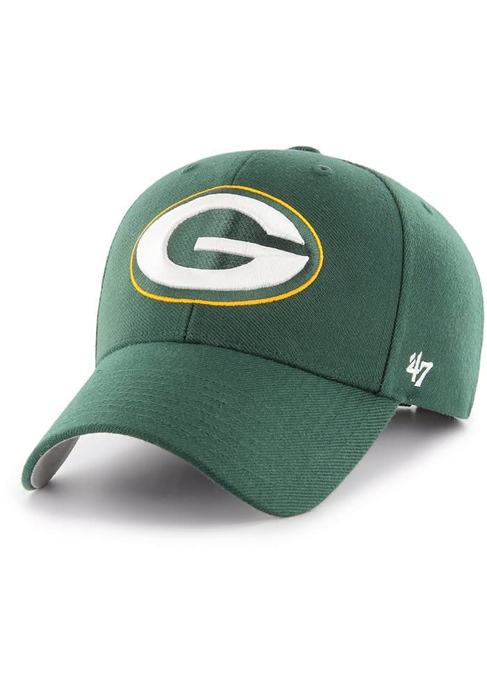 Youth '47 Green Green Bay Packers Basic MVP Adjustable Hat