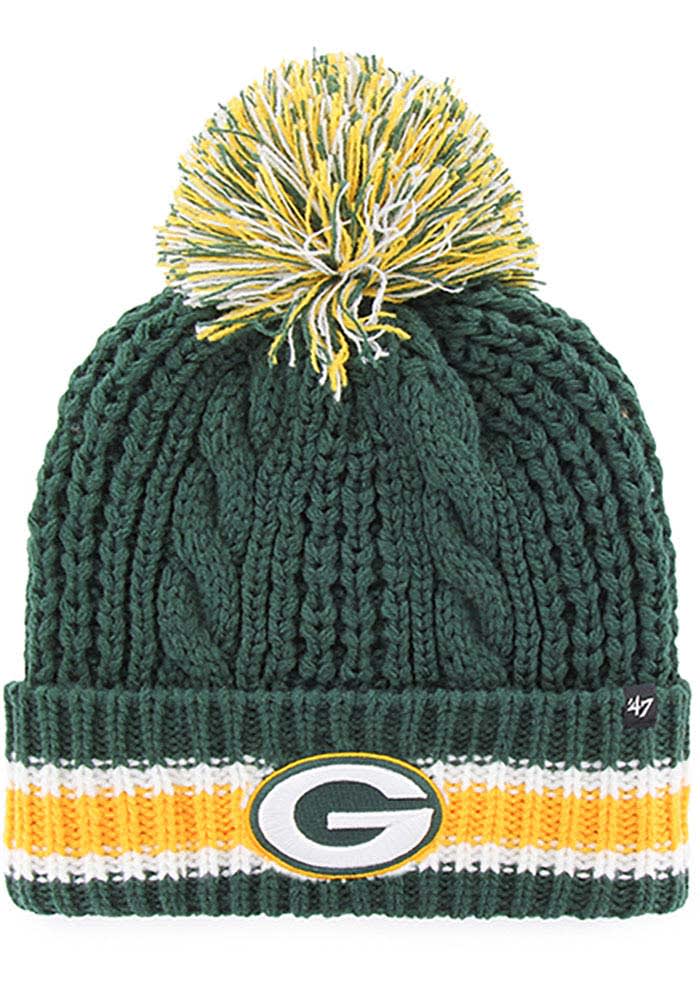 47 Green Bay Packers Green Sorority Cuff Womens Knit Hat